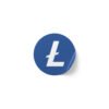 Litecoin Round Stickers Label Rolls - Durable and Stylish Stickers for All Your Needs - Image 8