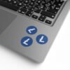 Litecoin Round Stickers Label Rolls - Durable and Stylish Stickers for All Your Needs - Image 11