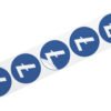 Litecoin Round Stickers Label Rolls - Durable and Stylish Stickers for All Your Needs - Image 6