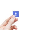 Ethereum Square Sticker Label Rolls - High-Quality Stickers for All Your Needs - Image 14