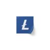 Litecoin Square Sticker Label Rolls - High-Quality, Durable, and Customizable - Image 8
