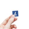 Litecoin Square Sticker Label Rolls - High-Quality, Durable, and Customizable - Image 28