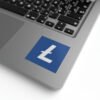 Litecoin Square Sticker Label Rolls - High-Quality, Durable, and Customizable - Image 4