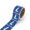 Litecoin Square Sticker Label Rolls - High-Quality, Durable, and Customizable - Image 2