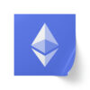 Ethereum Square Sticker Label Rolls - High-Quality Stickers for All Your Needs - Image 36