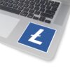 Classic Litecoin Square Stickers - Simple, Elegant, and Popular - Image 4