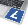 Classic Litecoin Square Stickers - Simple, Elegant, and Popular - Image 6