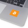Bitcoin Square Vinyl Stickers - Express Yourself with Style - Image 4
