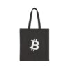 Bitcoin Tote Bag Cotton Canvas - Image 2