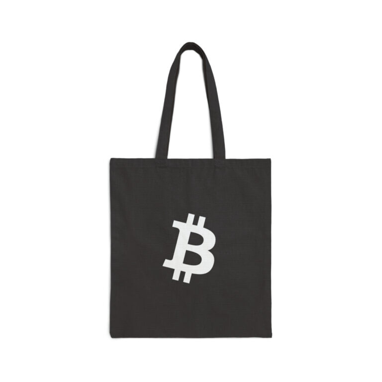 Bitcoin Tote Bag Cotton Canvas