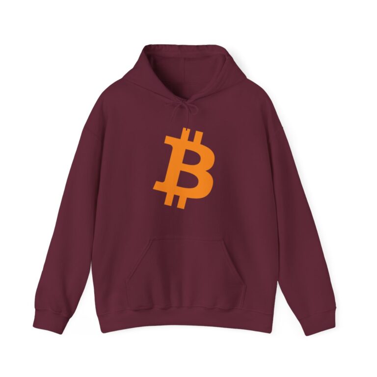 Bitcoin Hooded Sweatshirt Unisex Heavy Blend™