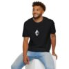 Ethereum Symbol T-Shirt Unisex Softstyle - Image 12