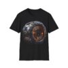 Bitcoin Cyber Wheel Unisex Softstyle Bitcoin T-Shirt - Image 2
