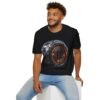 Bitcoin Cyber Wheel Unisex Softstyle Bitcoin T-Shirt - Image 12