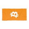 Bitcoin Beach Towel Orange - Image 3