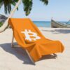 Bitcoin Beach Towel Orange