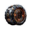 Bitcoin Stickers Cyber Wheel Kiss-Cut - Image 7