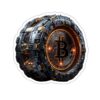 Bitcoin Stickers Cyber Wheel Kiss-Cut - Image 13