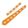 Bitcoin Necktie Orange