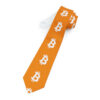 Bitcoin Necktie Orange - Image 2