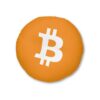 Bitcoin Tufted Floor Pillow, Round