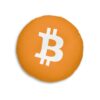 Bitcoin Tufted Floor Pillow, Round - Image 2