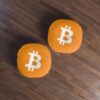 Bitcoin Tufted Floor Pillow, Round - Image 3