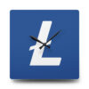 Litecoin Acrylic Wall Clock